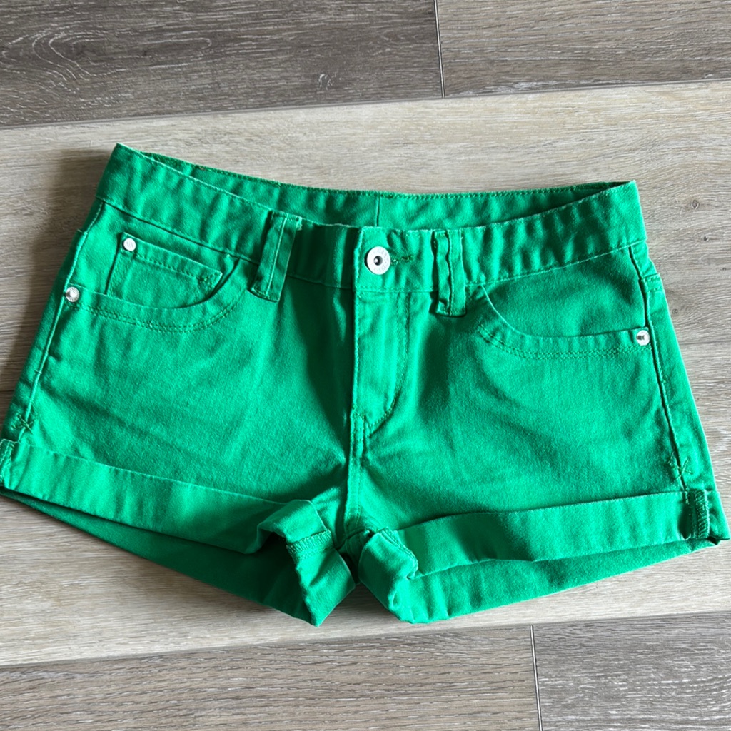 Armani Exchange Green Shorts